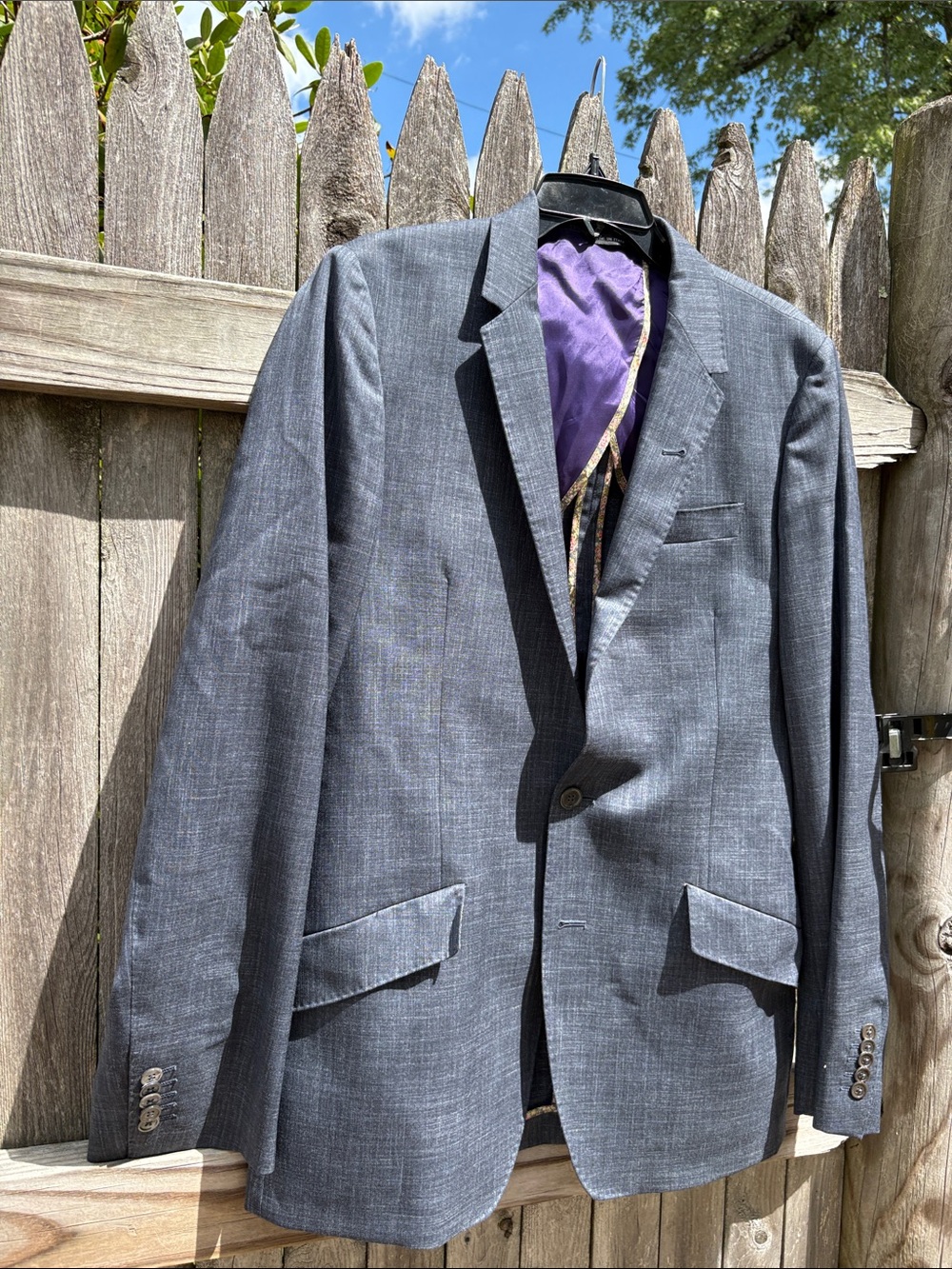 Paul Smith London 42L gray wool Kensington blazer!!